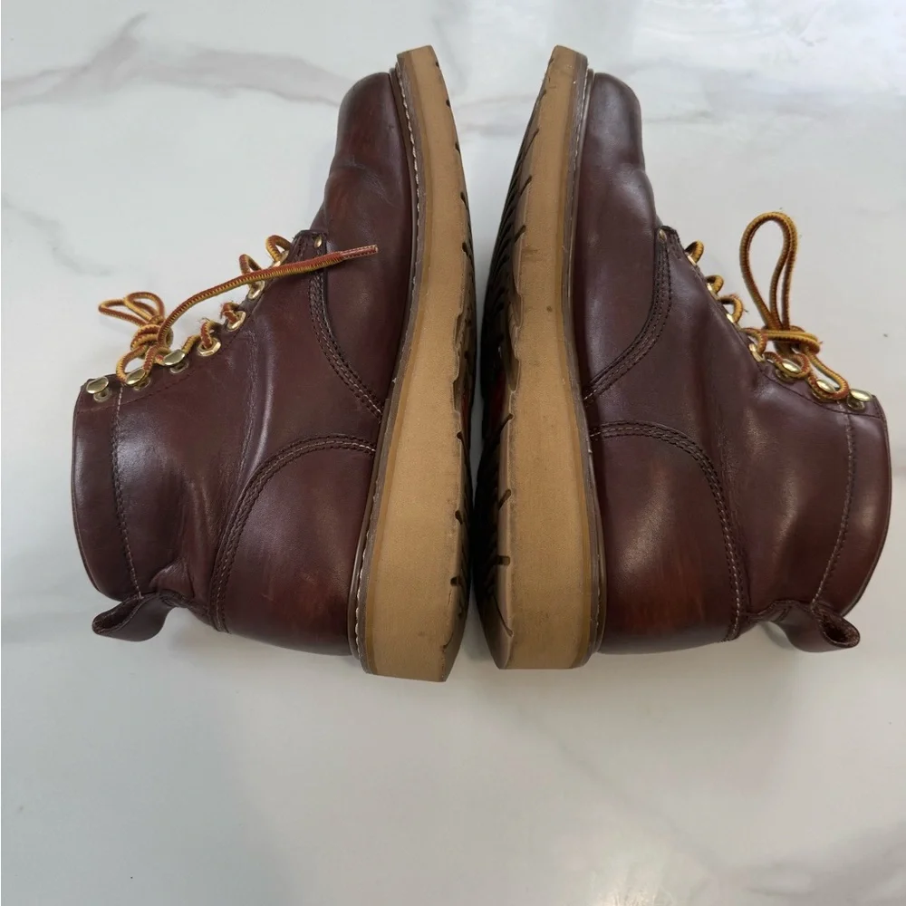 Classic Brown Leather Men's Boots